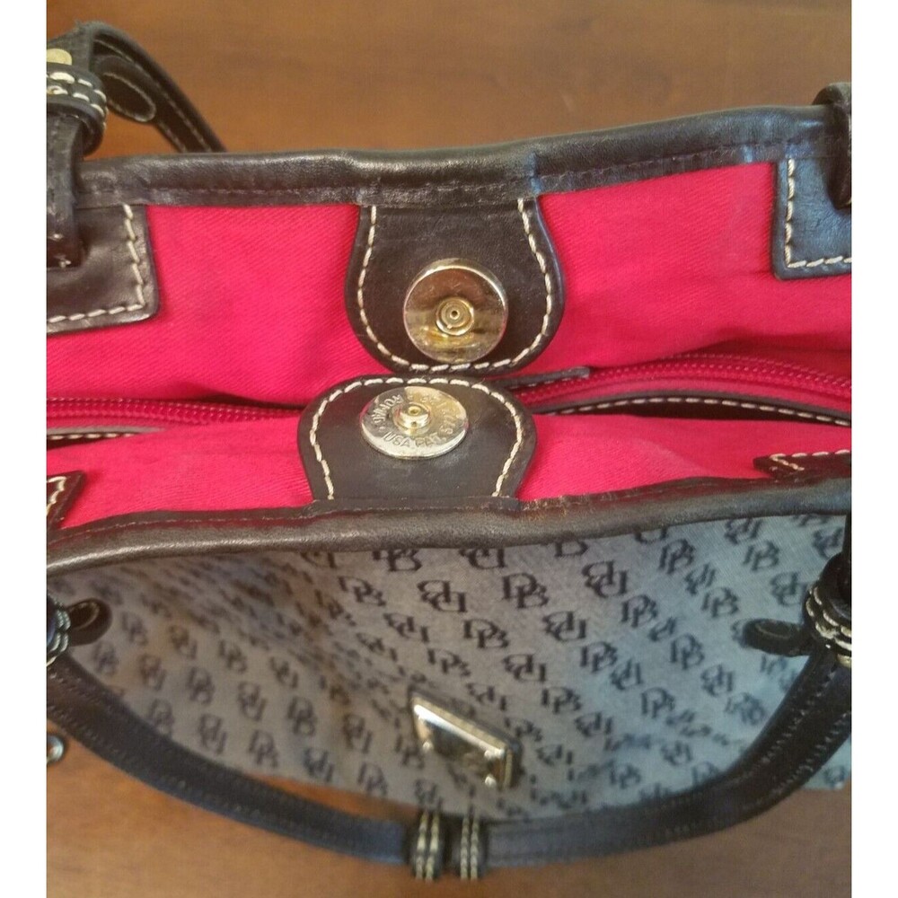 Dooney & Bourke Gretta Perry Women's Satchel Bag, Large - Brown - Picture 8 of 11